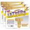 Trend Gold Metallic 4" Casual Uppercase Ready Letters®, 3 Pack